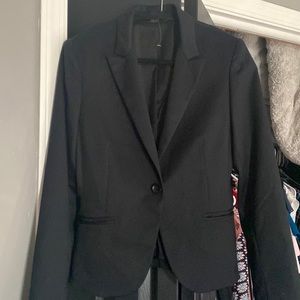 Express satin blazer size 8